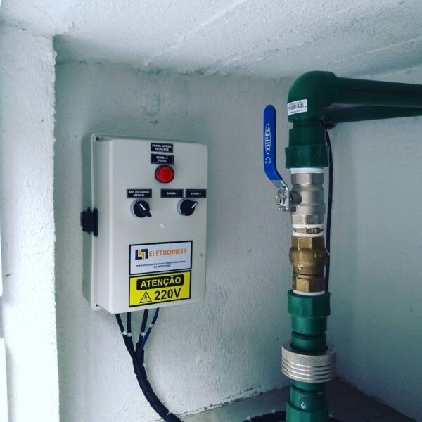 Eficiência Energética, Controle, Sistemas de Bombeamento, Soluções, Quadro de Bombas para Condomínio em Curitiba